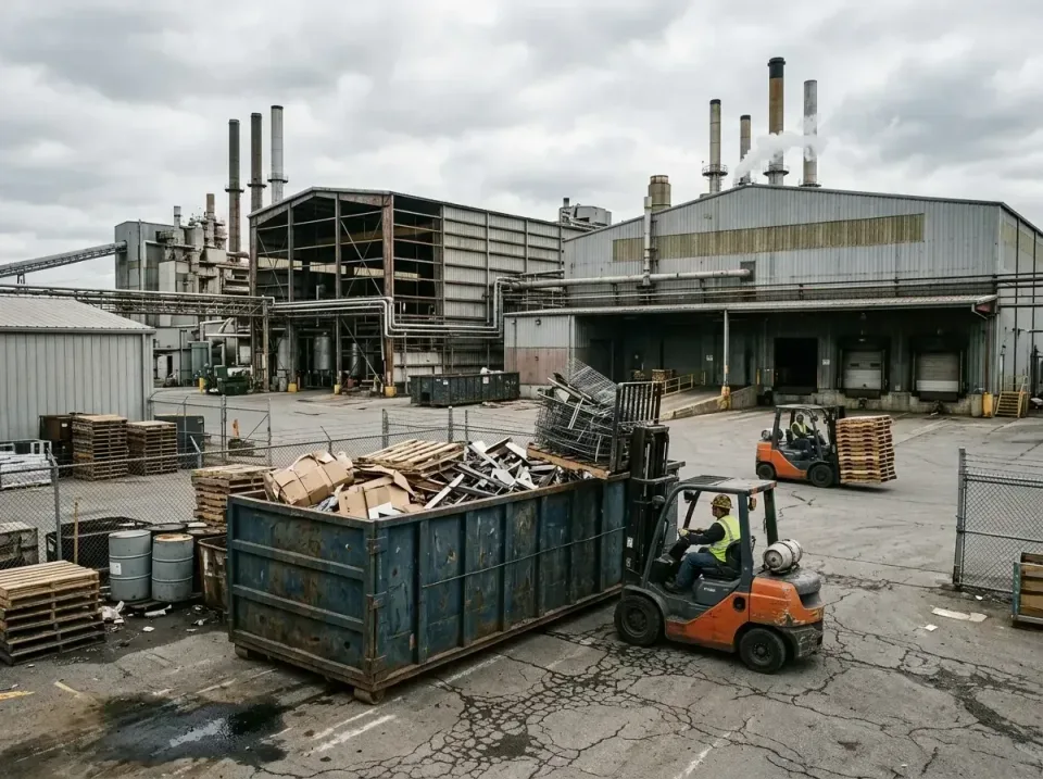 industrial-factory-scrap-conta-003 — frequently asked questions, Cheap Roll-off Dumpster Rentals in Collinsville, AL